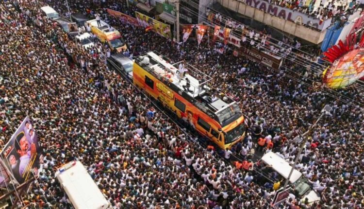 Karur rally stampede