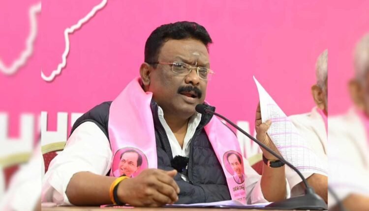 police harass BRS workers