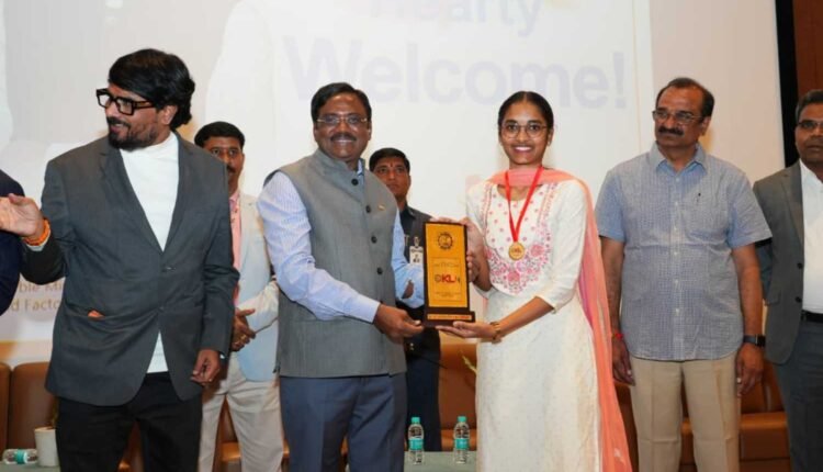 Dr Vivek Venkatswamy inspires students at KLH University