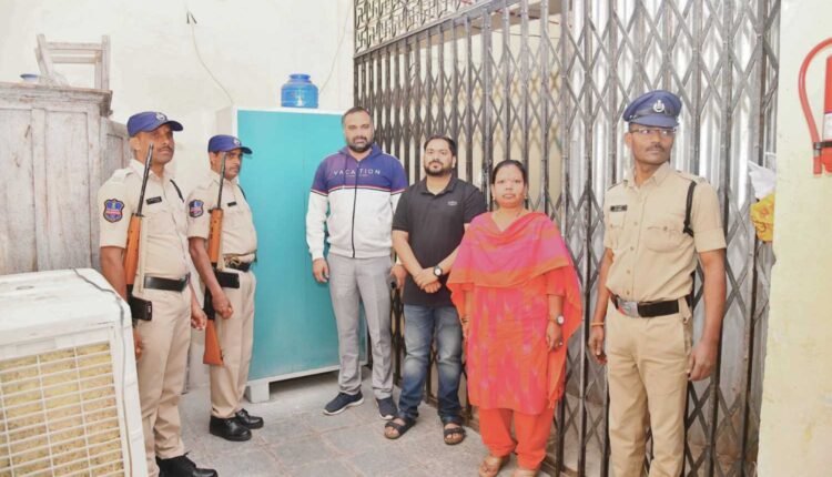 EVM godown inspection by GHMC Commissioner