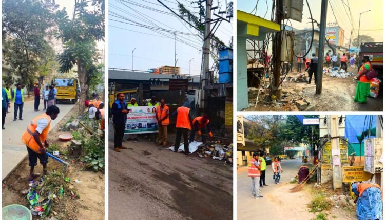 GHMC sanitation drive enters seventh day in Hyderabad