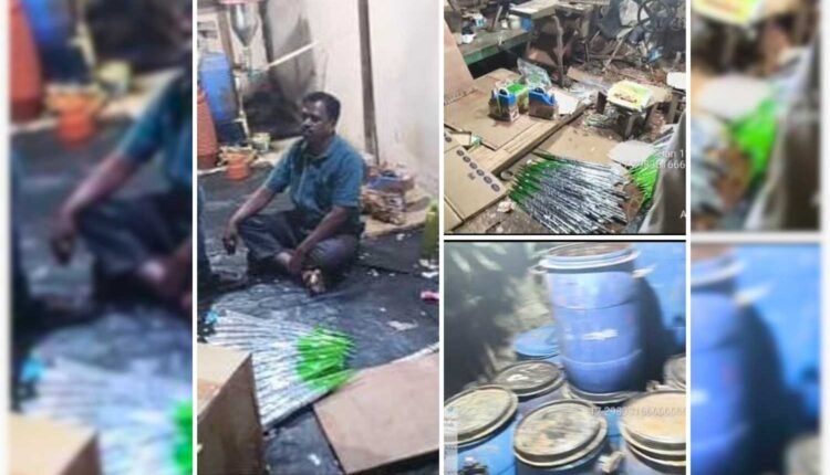 Duplicate Karachi Mehendi unit busted in Hyderabad