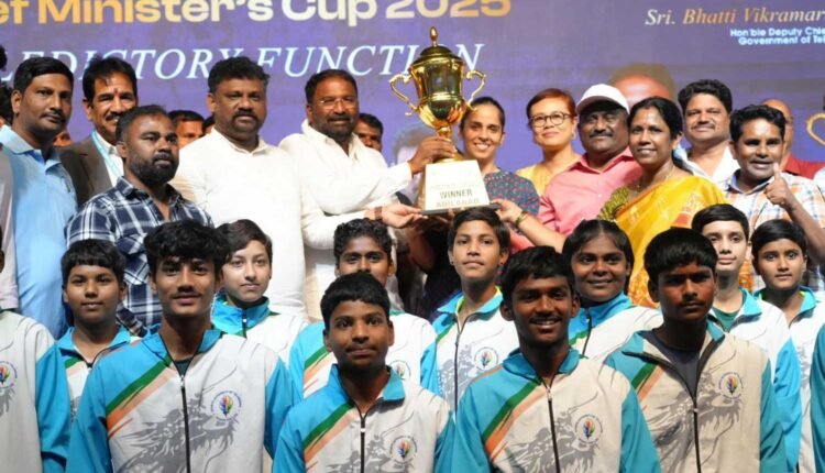 CM Cup Telangana boosts sports talent