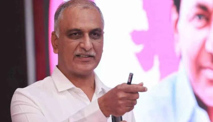 Harish Rao raises Musi beautification questions