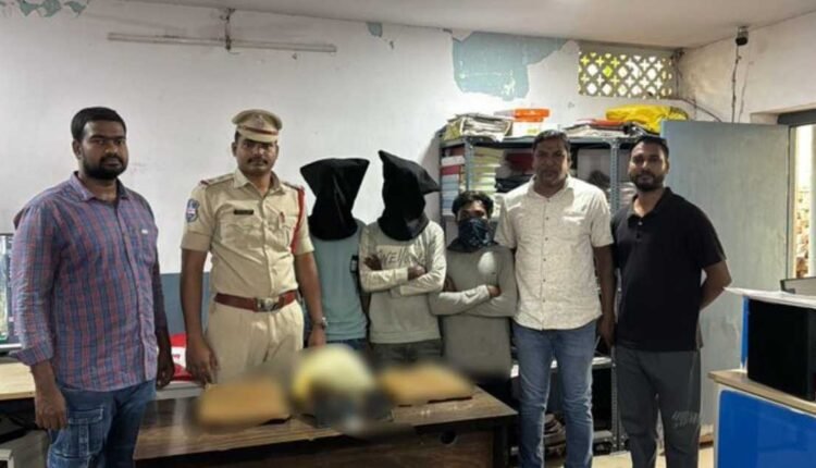 Hyderabad ganja seizure: 4 kg seized, 3 held