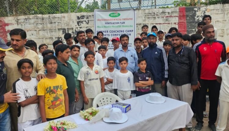 GHMC sports events held under PP-PP programme